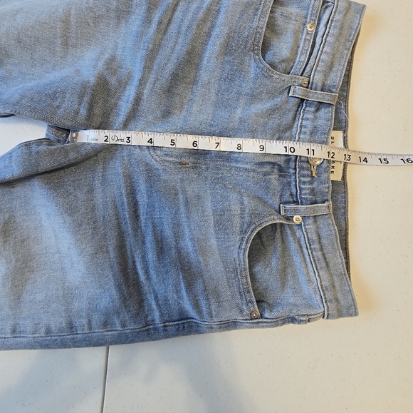 SLVRLAKE London High-rise Straight-leg Organic Jeans Blue Women's 28 - Picture 6 of 13